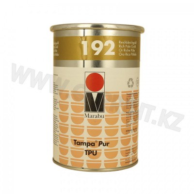 TPU 192 Краска для тампонной печати на предварительно обработанных полиэтиле и полипропилене, металлах и лакированных поверхностях  TPU 192  насыщенное бледное золото