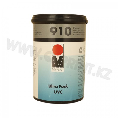UVC 910 УФ-отверждаемый трафаретный лак для предварительно обработанного полиэтилена и полипропилена, полиэстера PET и PETG, жесткого ПВХ, поликорбаната (PC) и полистерола (PS)  UVC910  (печатный лак)