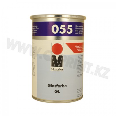 GL55 Краска для тампонной печати по стеклу, керамике, металлам, алюминию, хромированным деталям, лакированным поверхностям и дуропластам GL55  ультрамарин синий