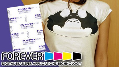 термотрансферная бумага для светлой ткани Forever